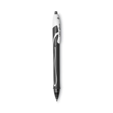 BIC® Gel-ocity Quick Dry Gel Pen, Retractable, Fine 0.5 Mm, Black Ink, Black Barrel, Dozen freeshipping - TVN Wholesale